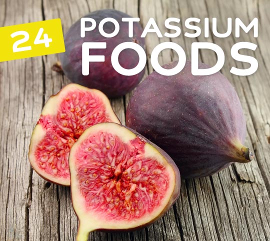 What is a list of foods for a low-potassium diet?