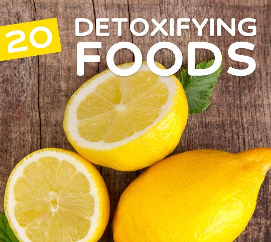 The best foods to detox your body & mind.