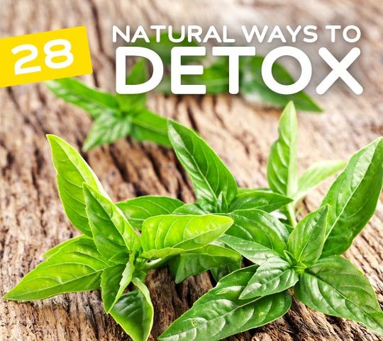28 Natural Ways to Detox Your Body- the best resource for cleansing tips.