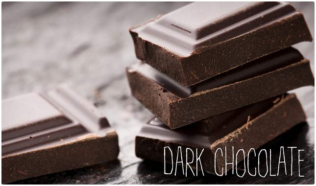 dark chocolate and zinc