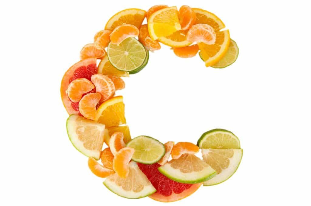 How much vitamin C is in a lime?