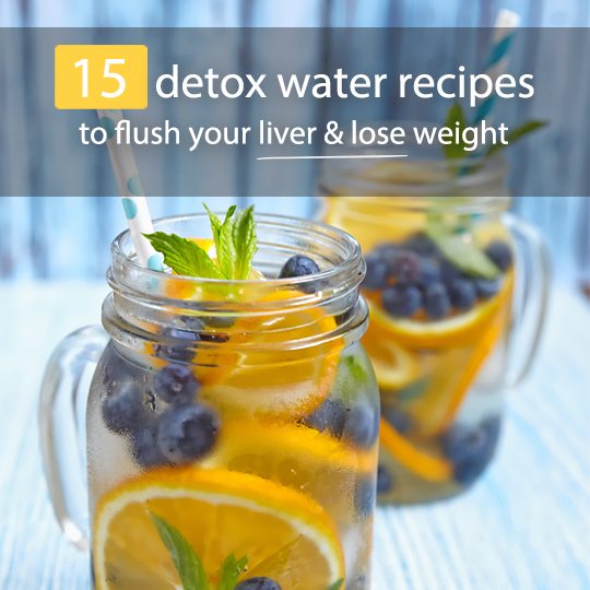 15 Detox Water Recipes to Flush Your Liver | Bembu